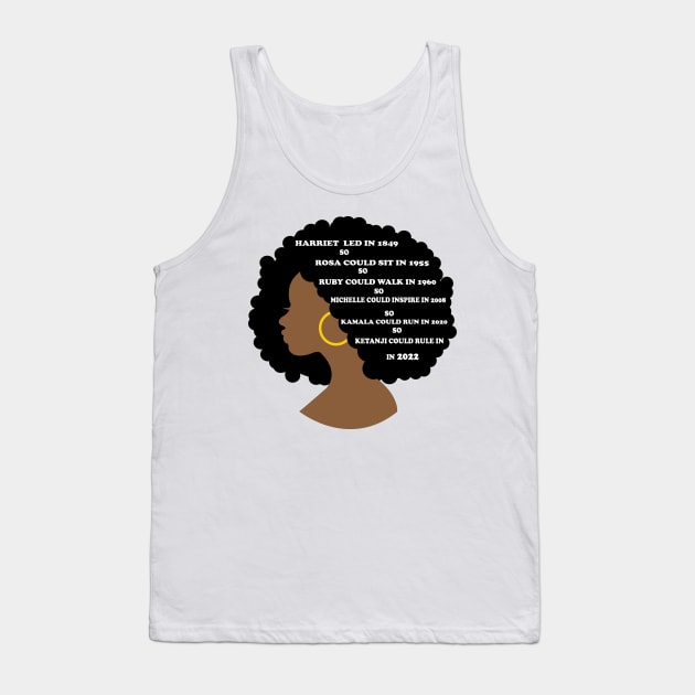 Strong Black Women Tank Top by DickinsonDesign